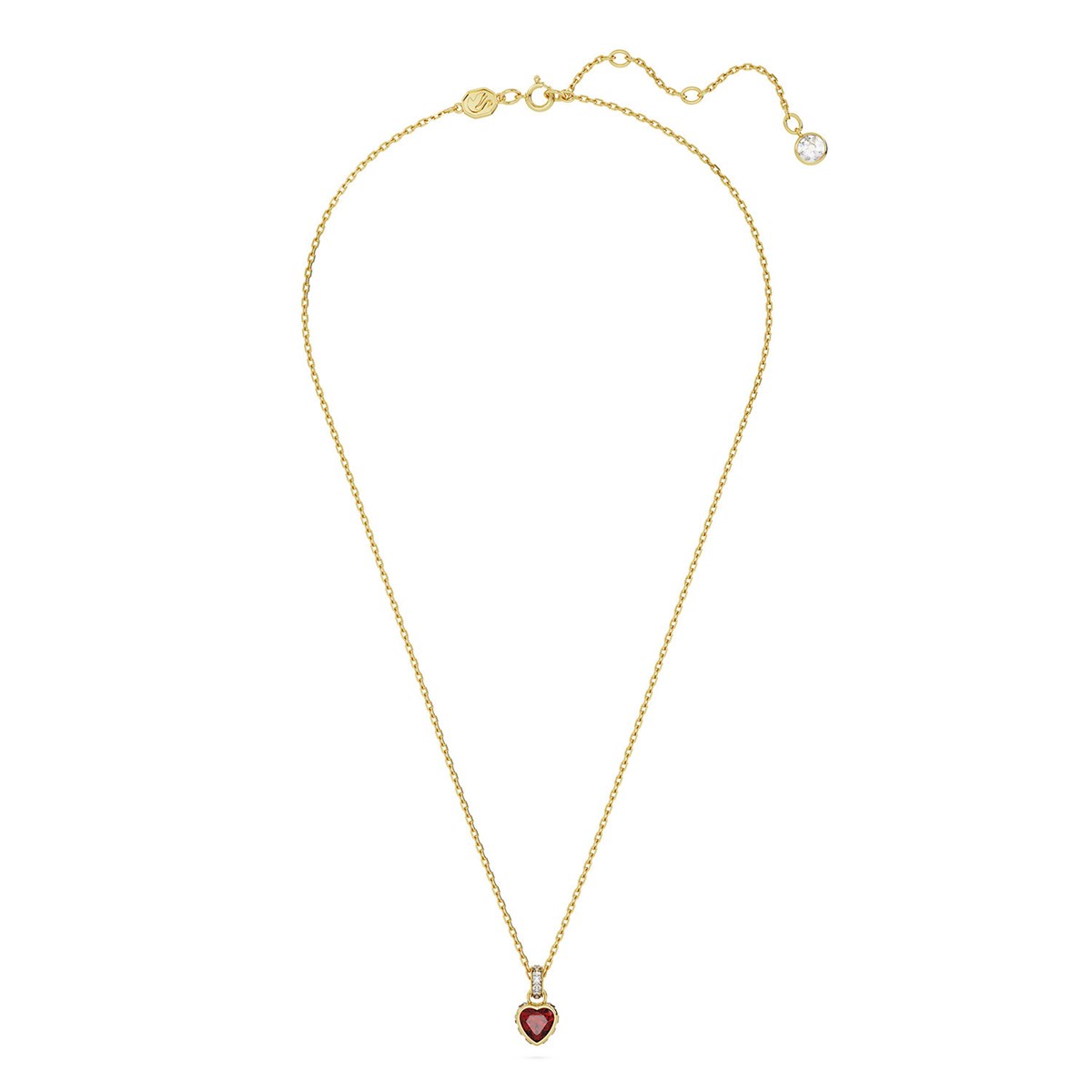 Collier Swarovski Stilla coeur rouge