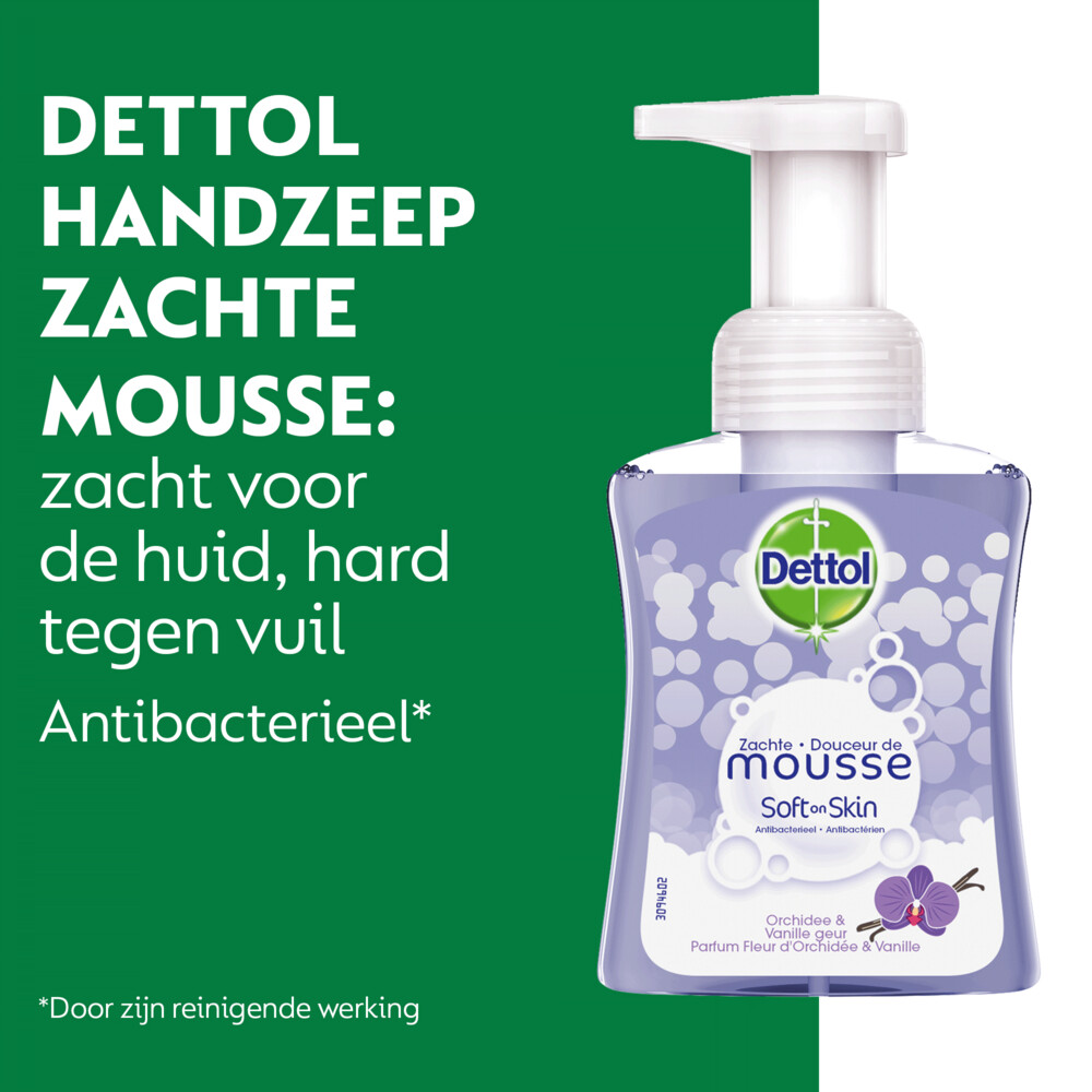 Dettol Foam Handzeep Orchidee & Vanille250 ml