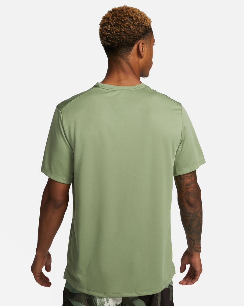 T-shirt de running Nike Miler Vert pour homme