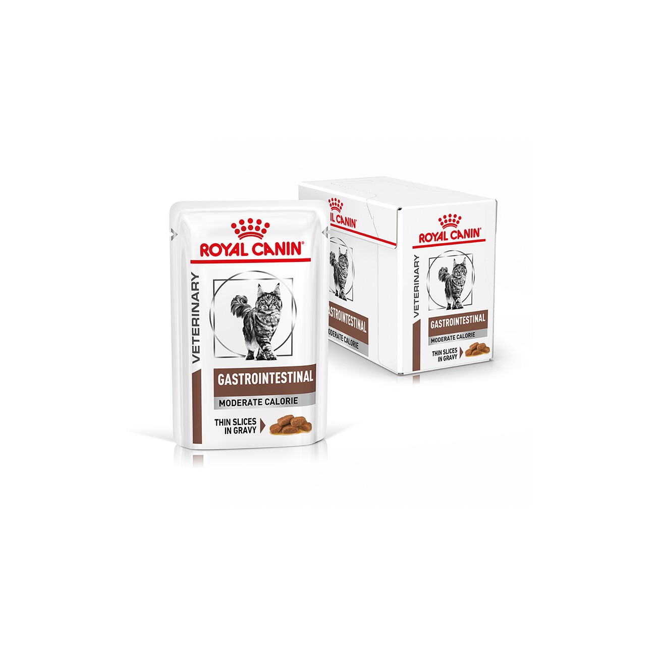 ROYAL CANIN Veterinary Gastrointestinal Moderate Calorie, in Soße 12x85g