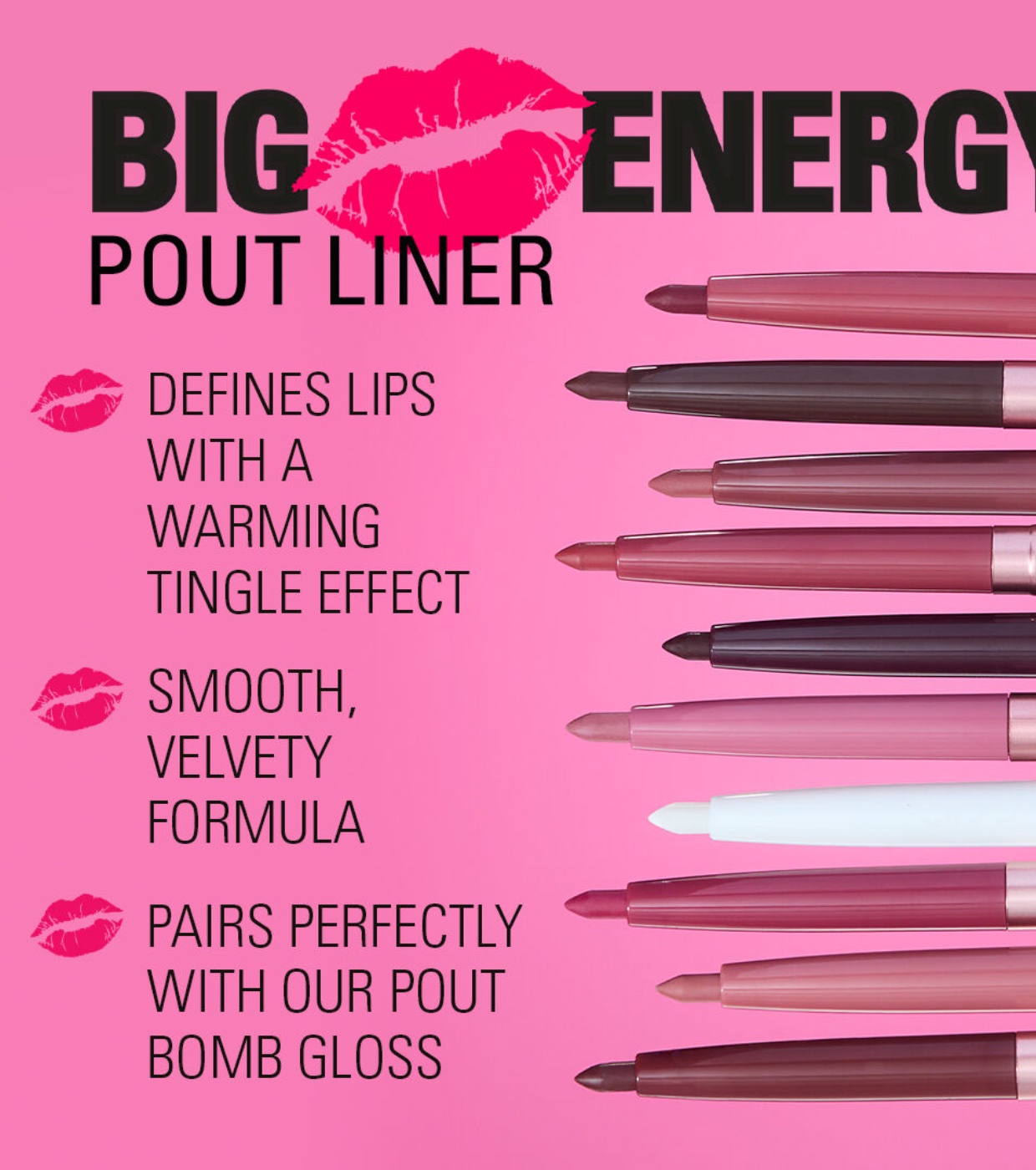 Revolution - Delineador labial Pout Liner - Espresso Cool Brown