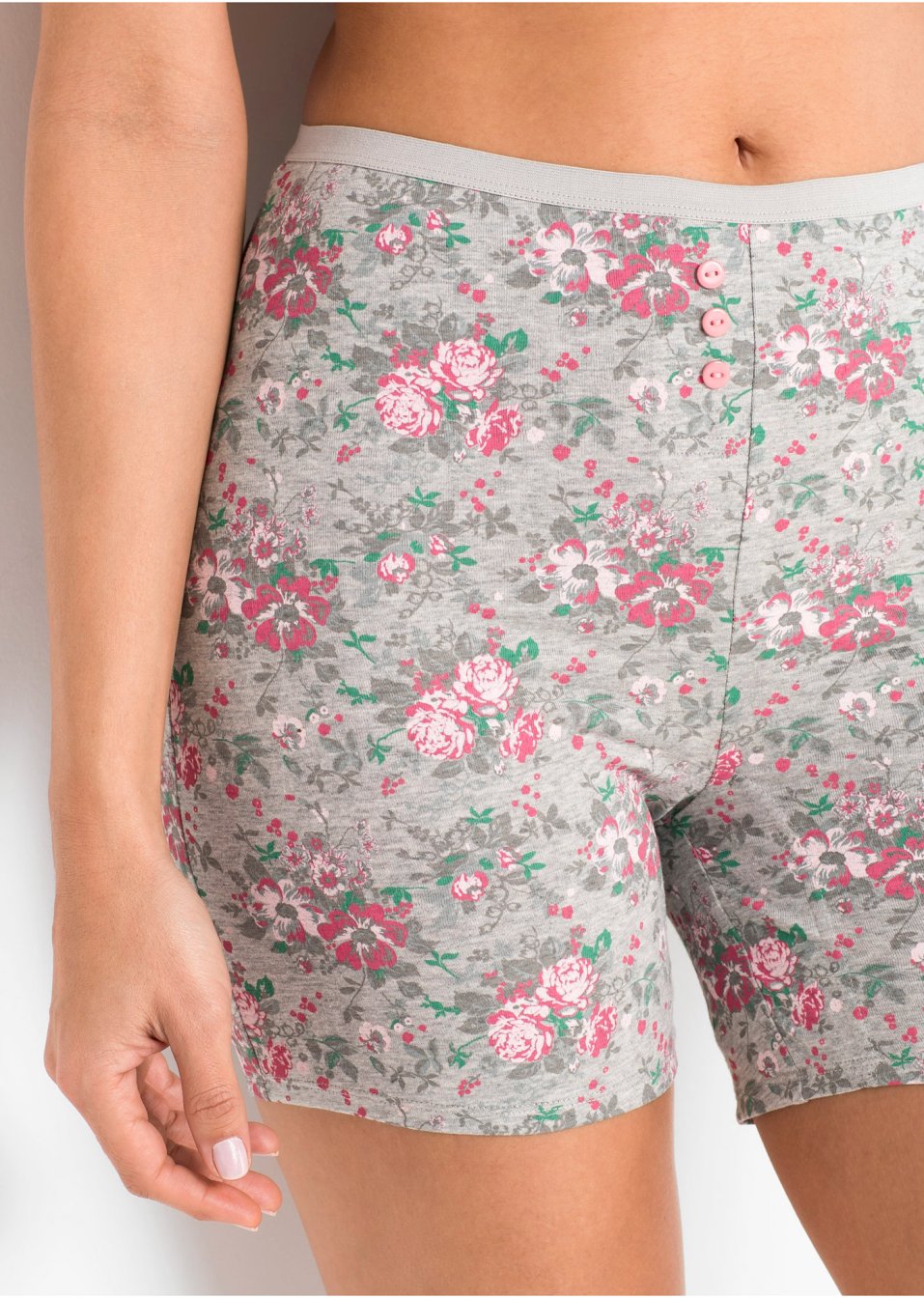 Lot de 4 boxers longs à taille haute