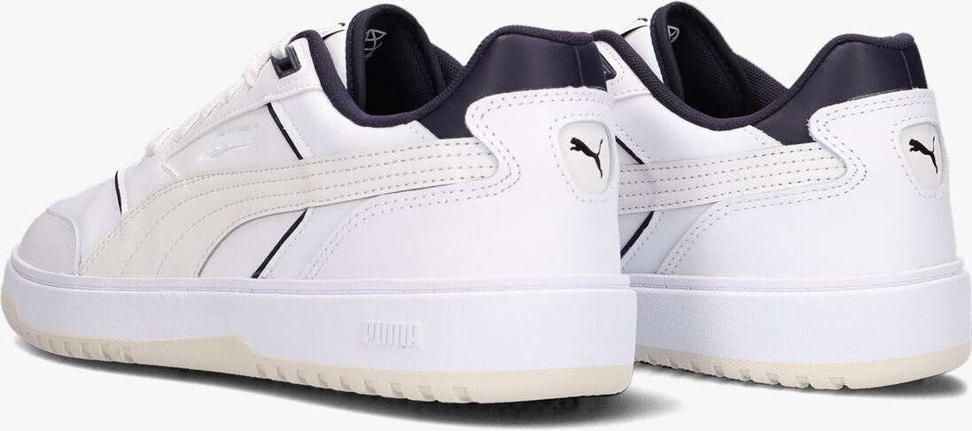 PUMA witte puma lage sneakers double court