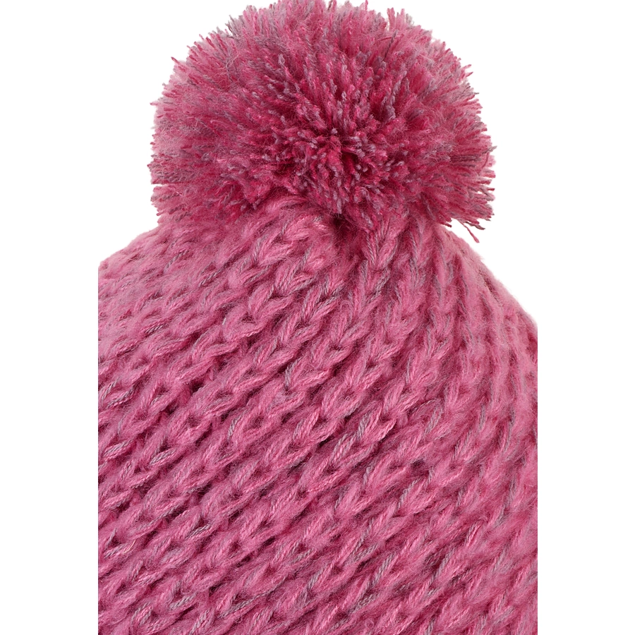 Sterntaler Bommelstrickmütze magenta