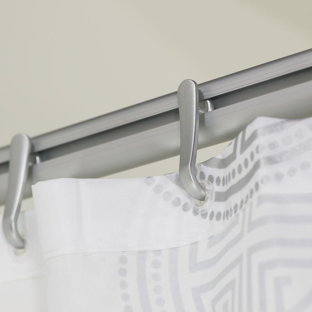 Sealskin Easy Roll Douchegordijnstangset 90x90x90 cm Mat Aluminium