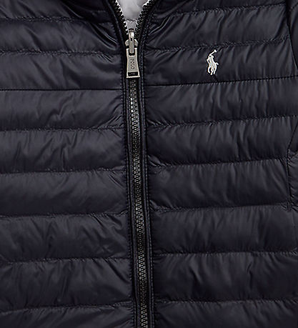 Polo Ralph Lauren Steppjacke - Umkehrbar - Schwarz/Grau