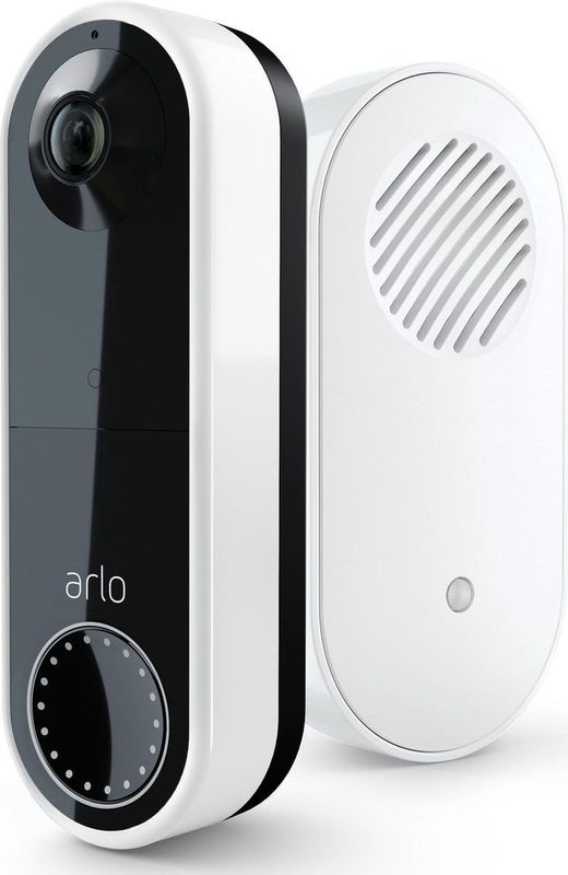 Arlo - Chime 2 - Draadloze Deurbel - Wit - Compatibel met Arlo-deurbellen