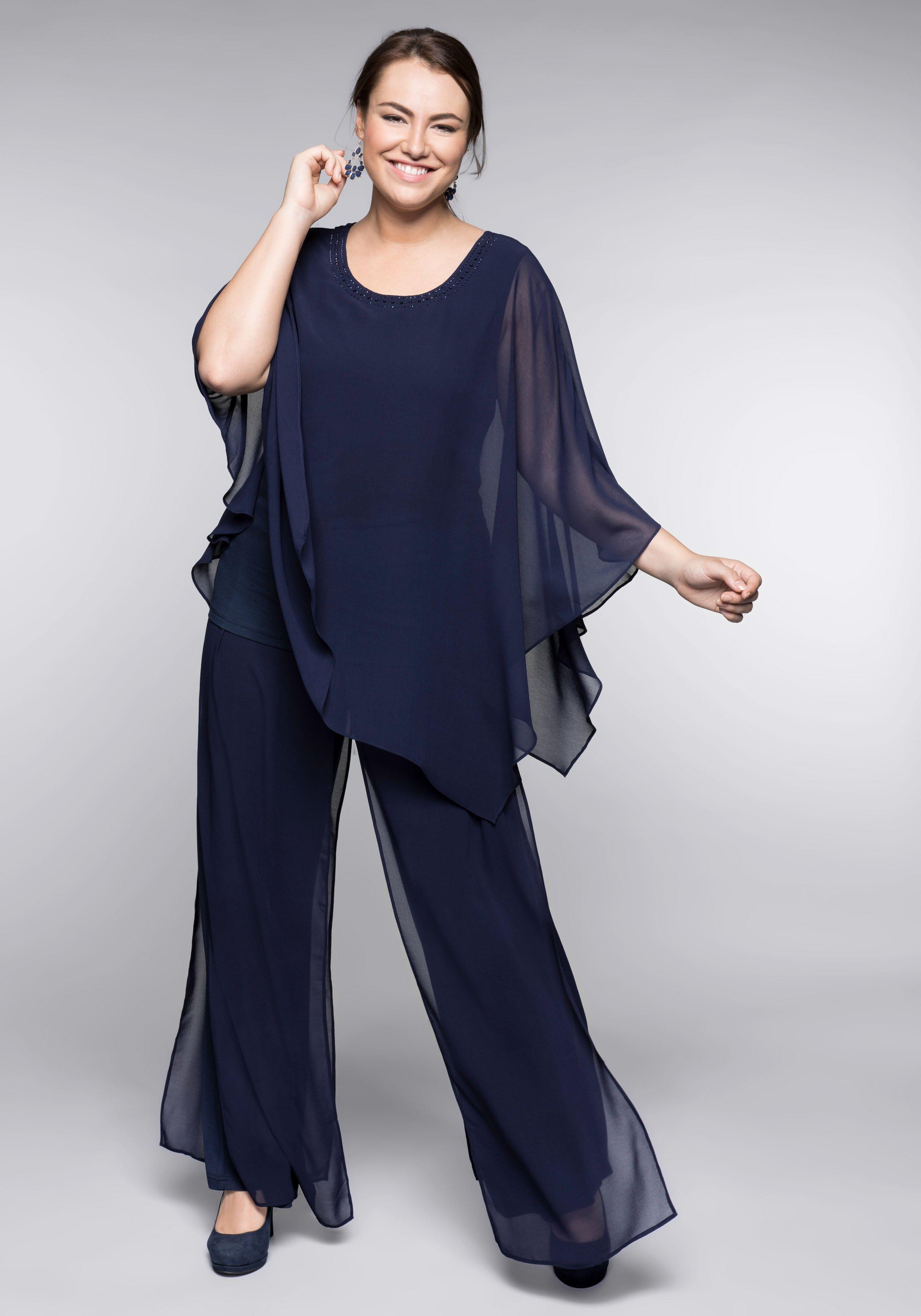 Weite Hose im Lagenlook