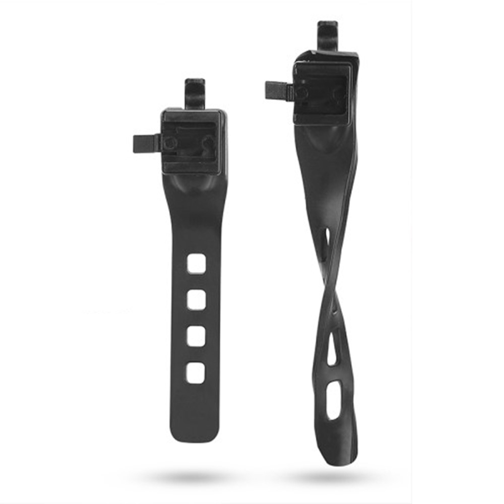500mAh Wiederaufladbares USB Fahrrad Rücklicht Velo LED Warnlicht mit 3 Farben - Blau / Rot / Weiss