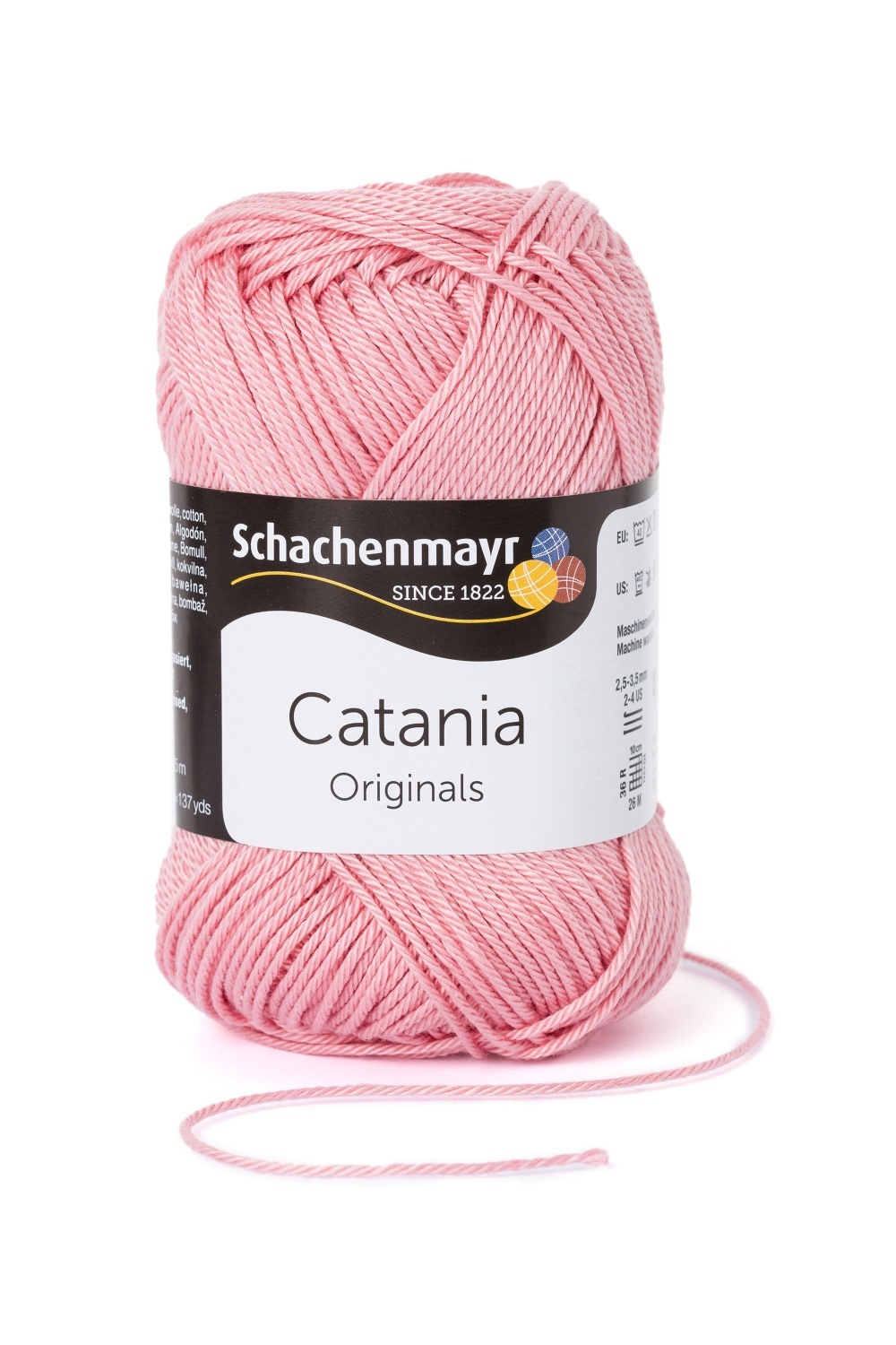 Wolle CATANIA - altrosa - 50g