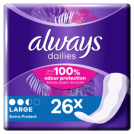 Always Dailies large extra protect inlegkruisjes klein