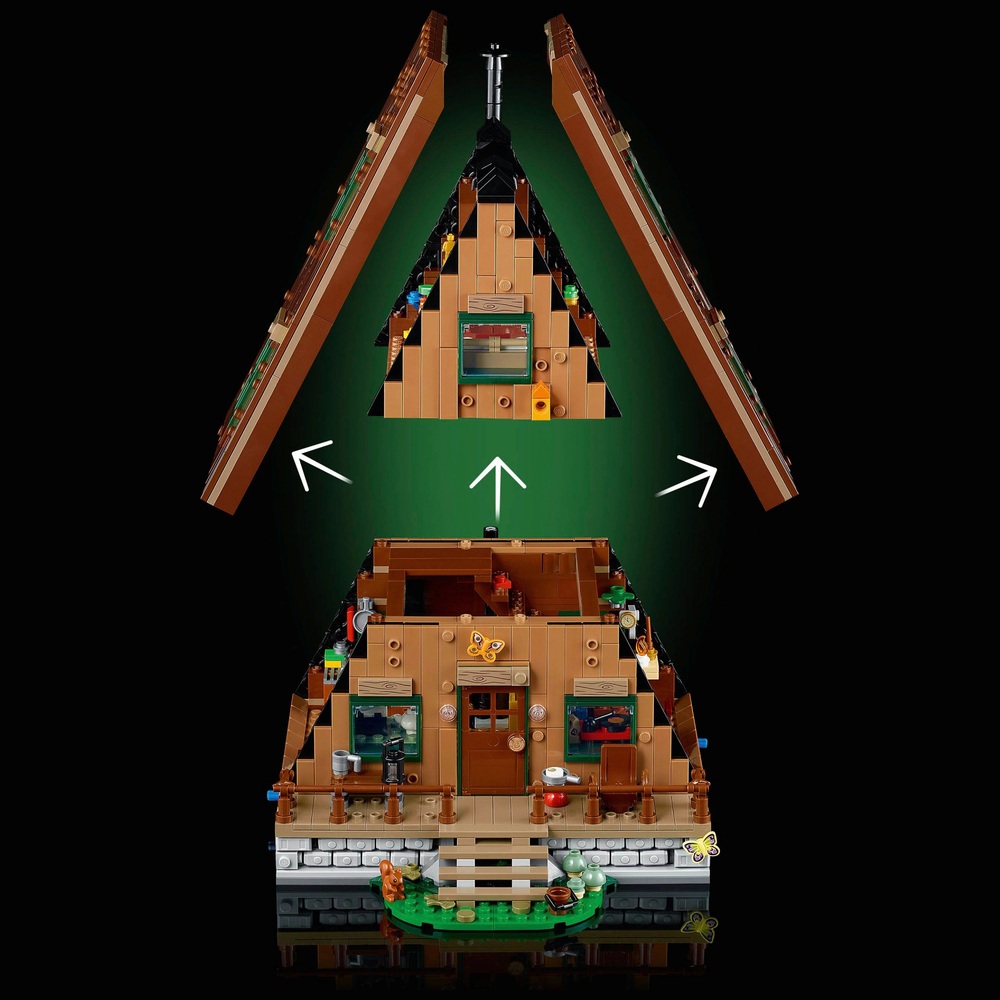 LEGO Ideas 21338 A-Frame Hüttenset