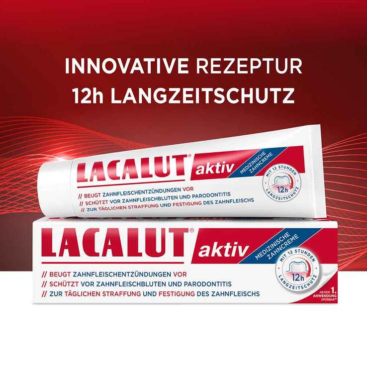 Lacalut aktiv Zahncreme, 100 ml