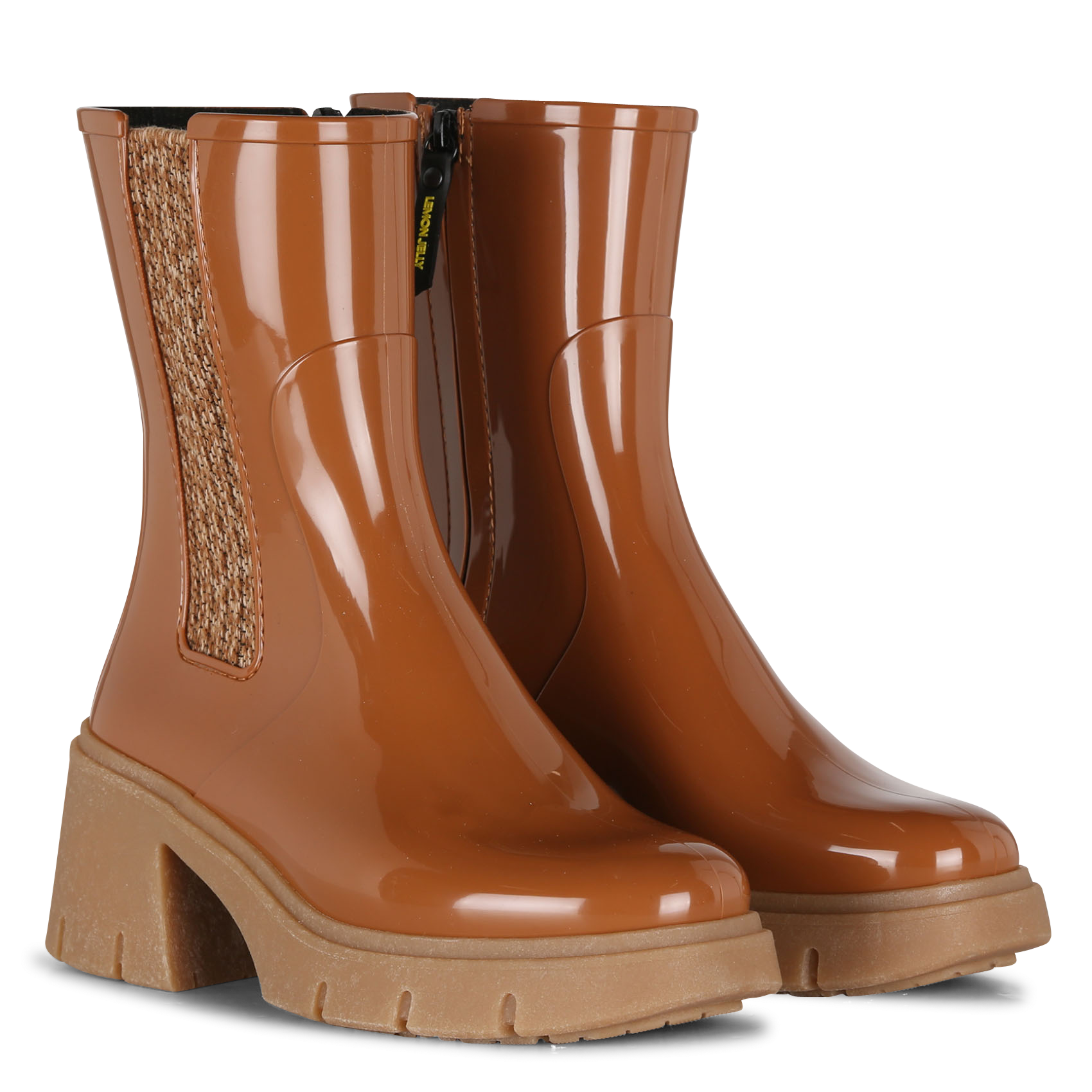NOEMI - Bottines en PU | Marron