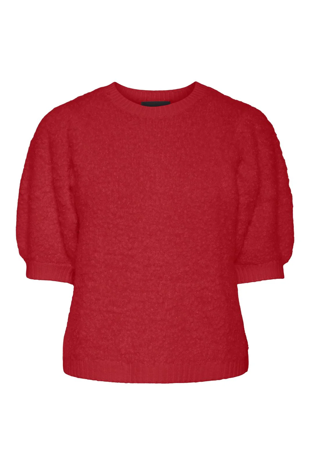 Pieces Pcfee Ss O-Neck Knit 4686814 high risk red