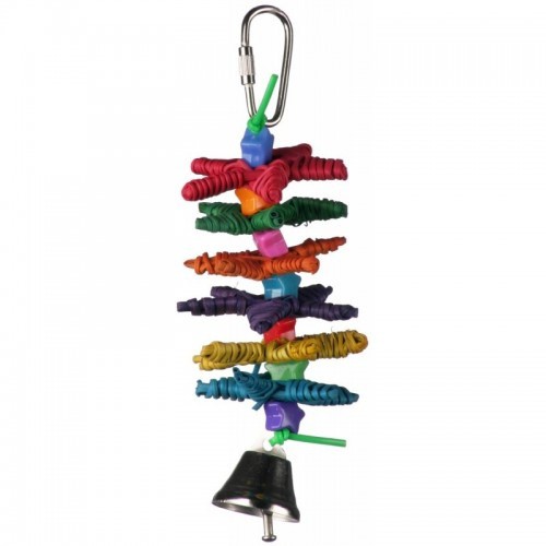 Mini brinquedo de pássaro em formato de estrela, cores sortidas.