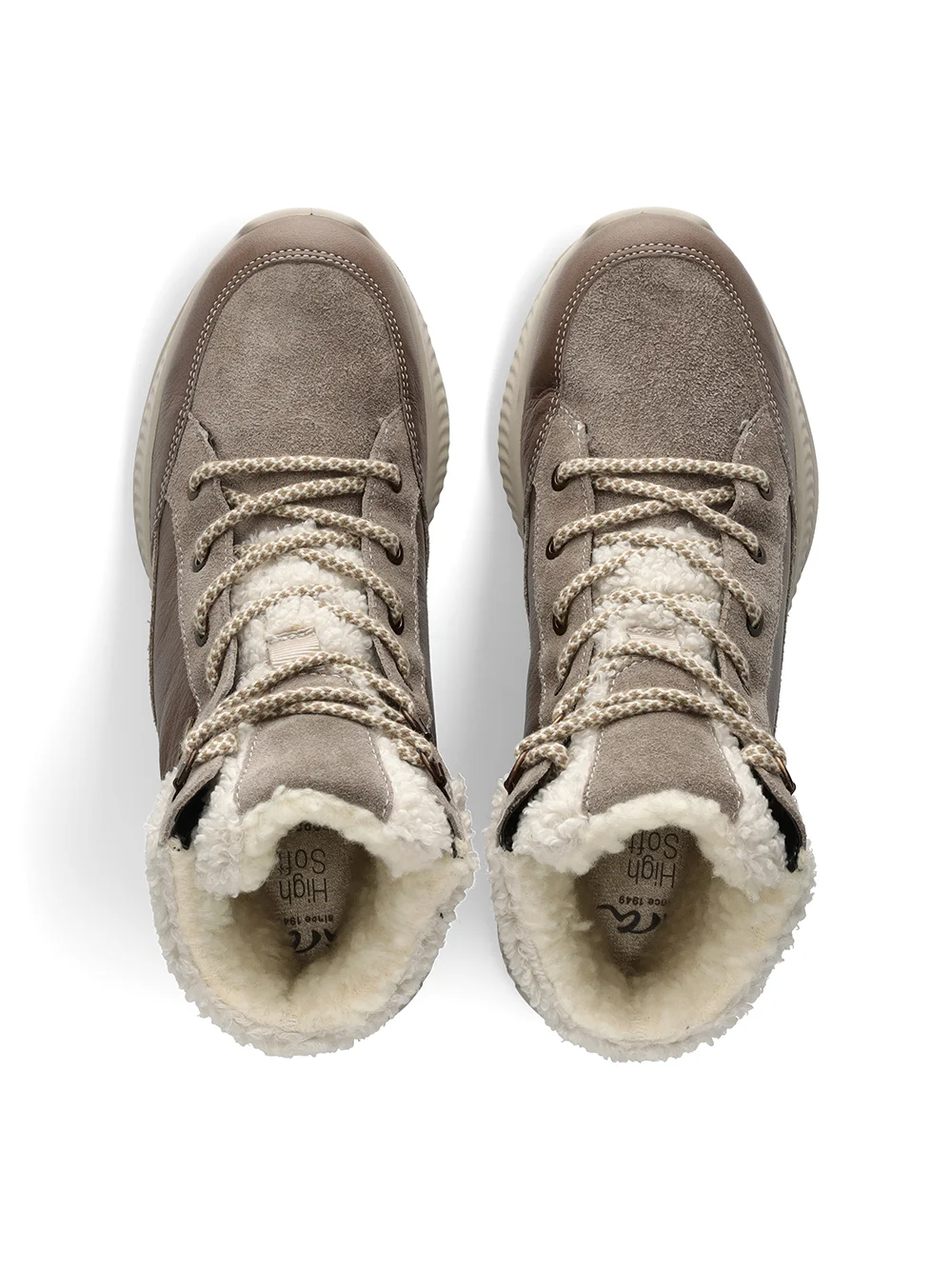 Stiefelette Hiker moon offwhite