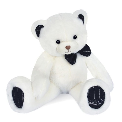 Preppy Chic Ours Ivoire 30 cm - HISTOIRE D'OURS