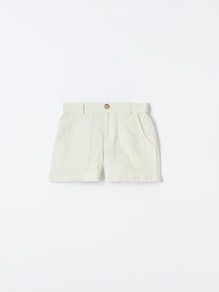 Shorts rústicos - Verde claro