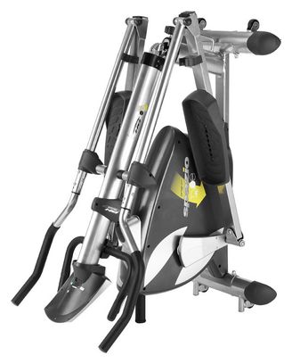 Vélo Elliptique Pliable - Spazio Program G2567 - Système inertiel 14 kg - Foulée 40 cm. Pliant