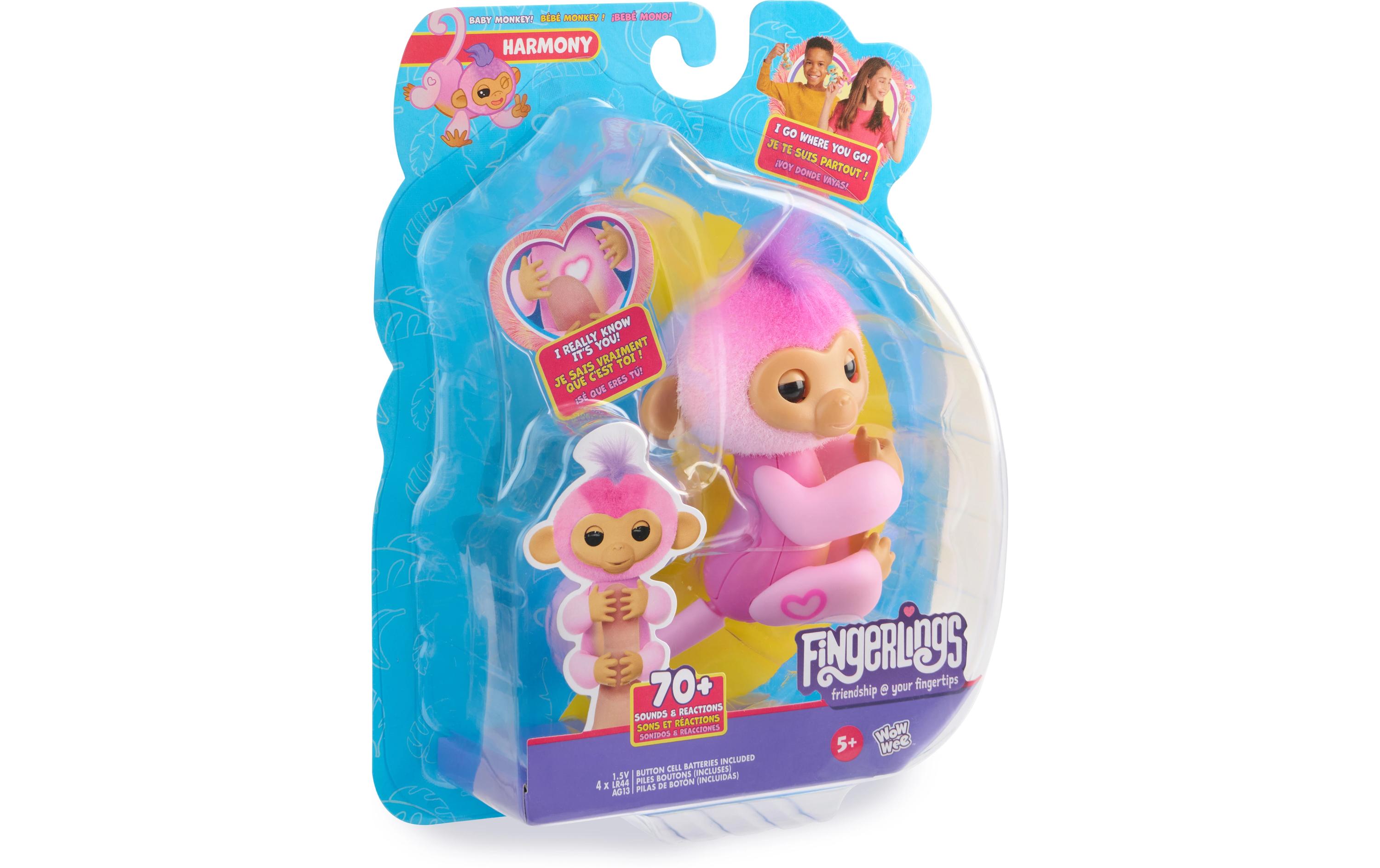 Fingerlings Monkey Pink HarmonyInteraktiver und lustiger Affe