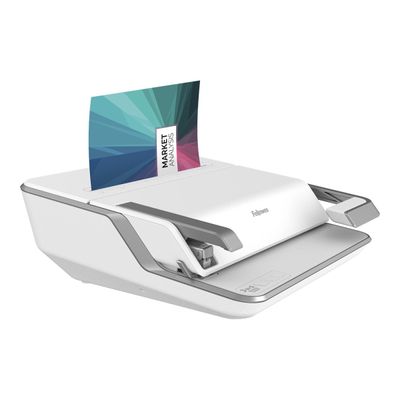 Fellowes Lyra 3-in-1 - machine à relier / relieuse perforeuse manuelle - perfore 30 feuilles - relie 300f