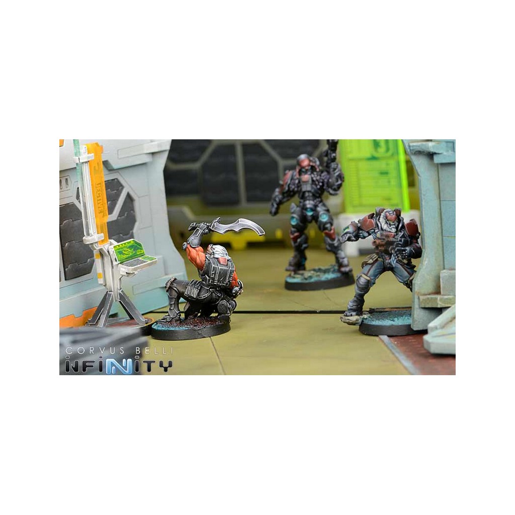 Infinity - Kurgats, Reg. of Assault Engineers (Boarding Shotgun)