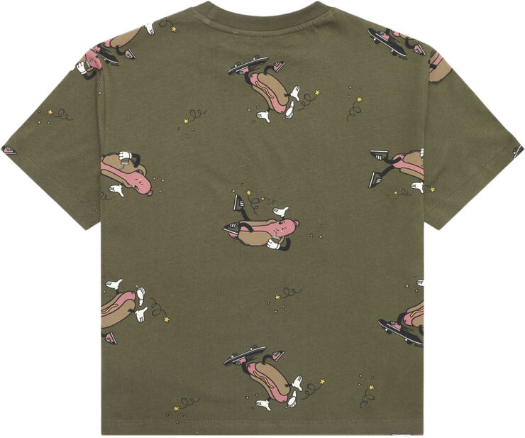 The New TNLex OS S_S Tee Ivy green hot dog