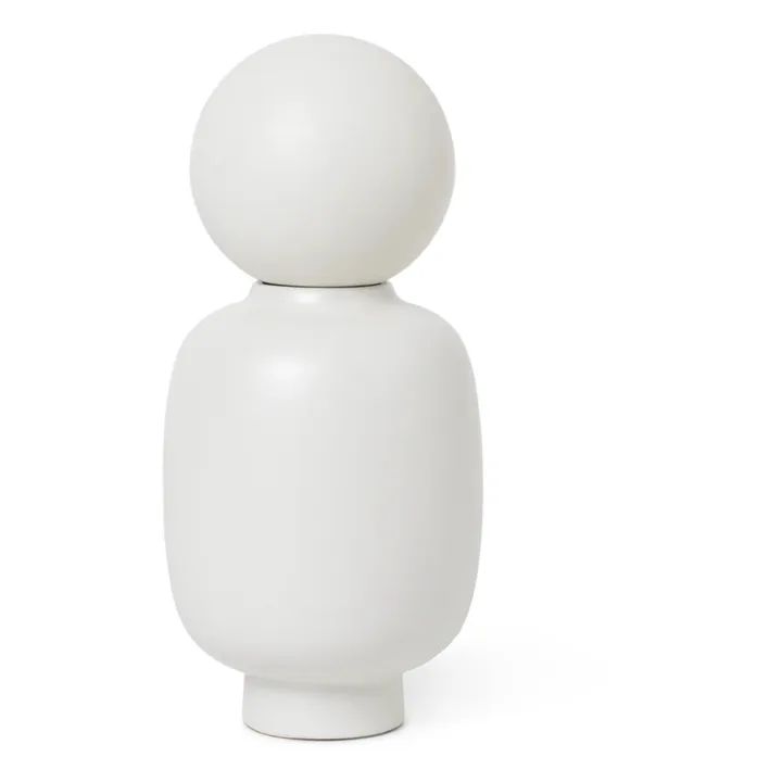 Ferm Living Vase en grès Muse Talia | Blanc