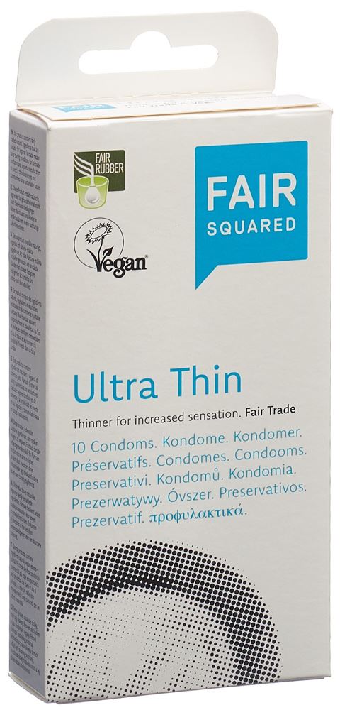 Fair Squared Kondom Ultra thin vegan 10 Stk