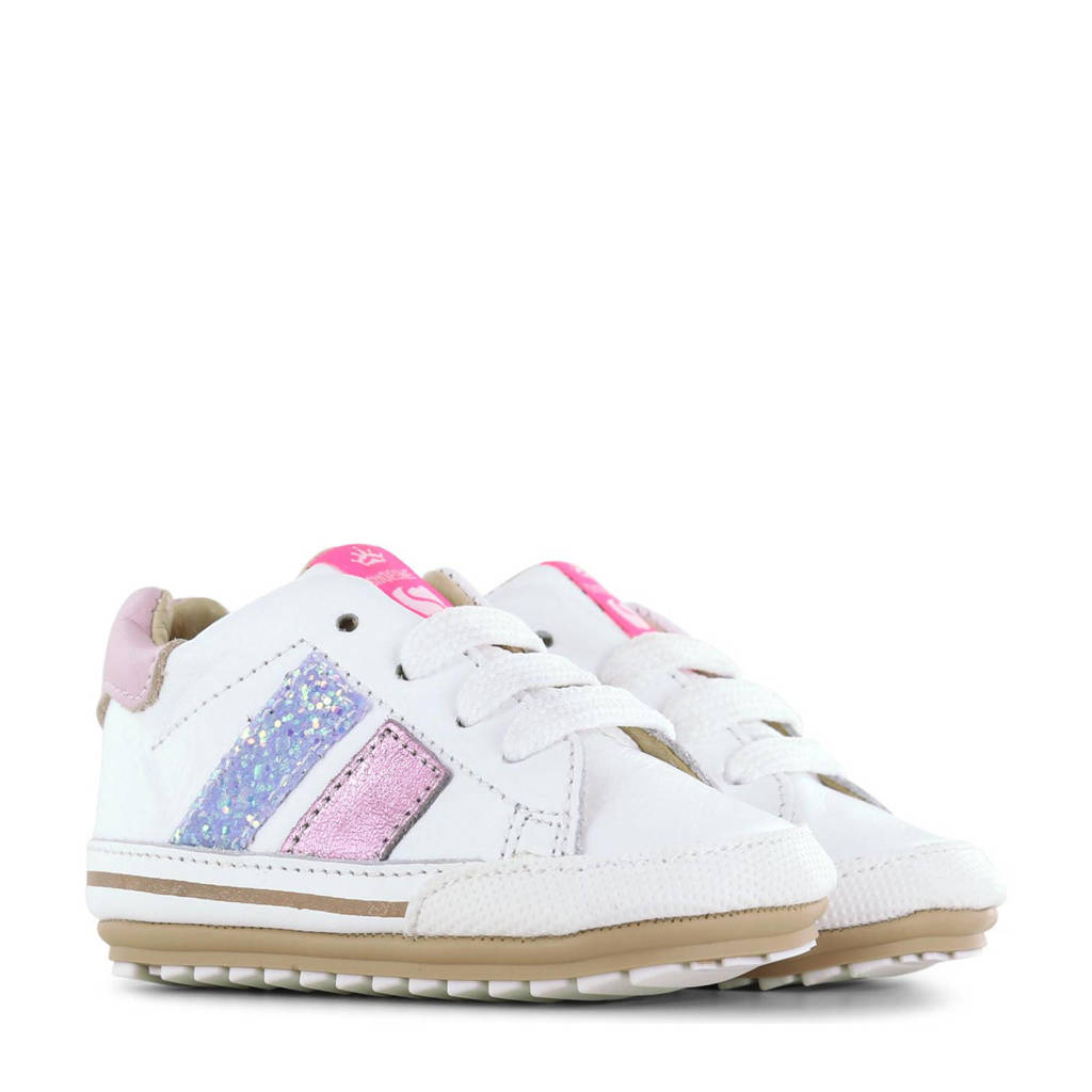 Shoesme sneakers wit/roze