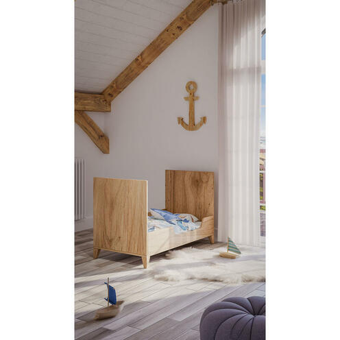 Lit bébé évolutif 60x120 NAÏA BOIS Naturel - THEO