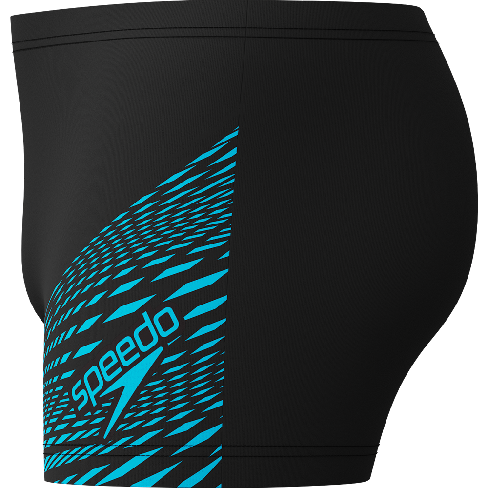 Speedo Medley Logo Aquashorts Herren schwarz