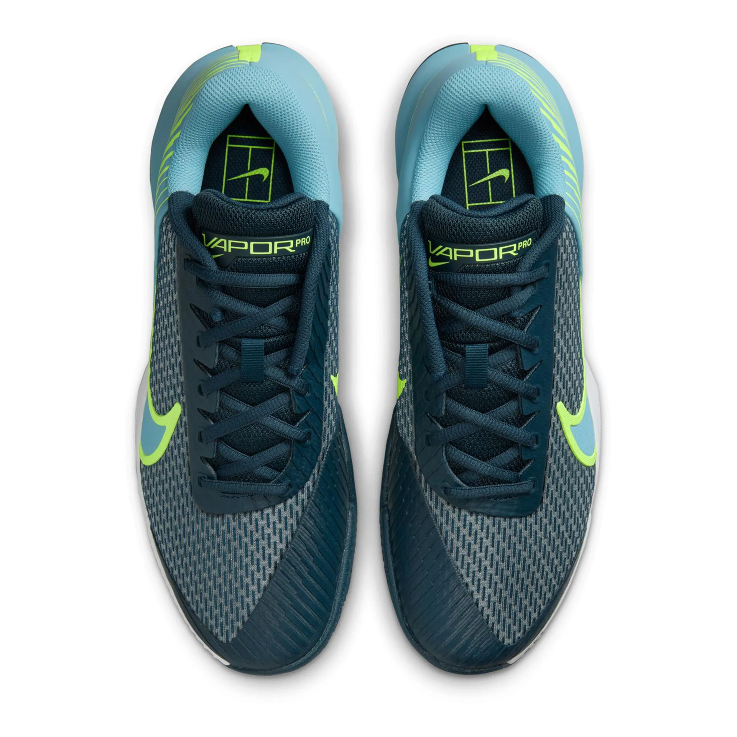 Nike Air Zoom Vapor Pro 2 Chaussure Terre Battue Hommes - Bleu Foncé , Turquoise