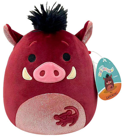Squishmallows Kuscheltier - 20 cm - Der König der Löwen Pumbaa