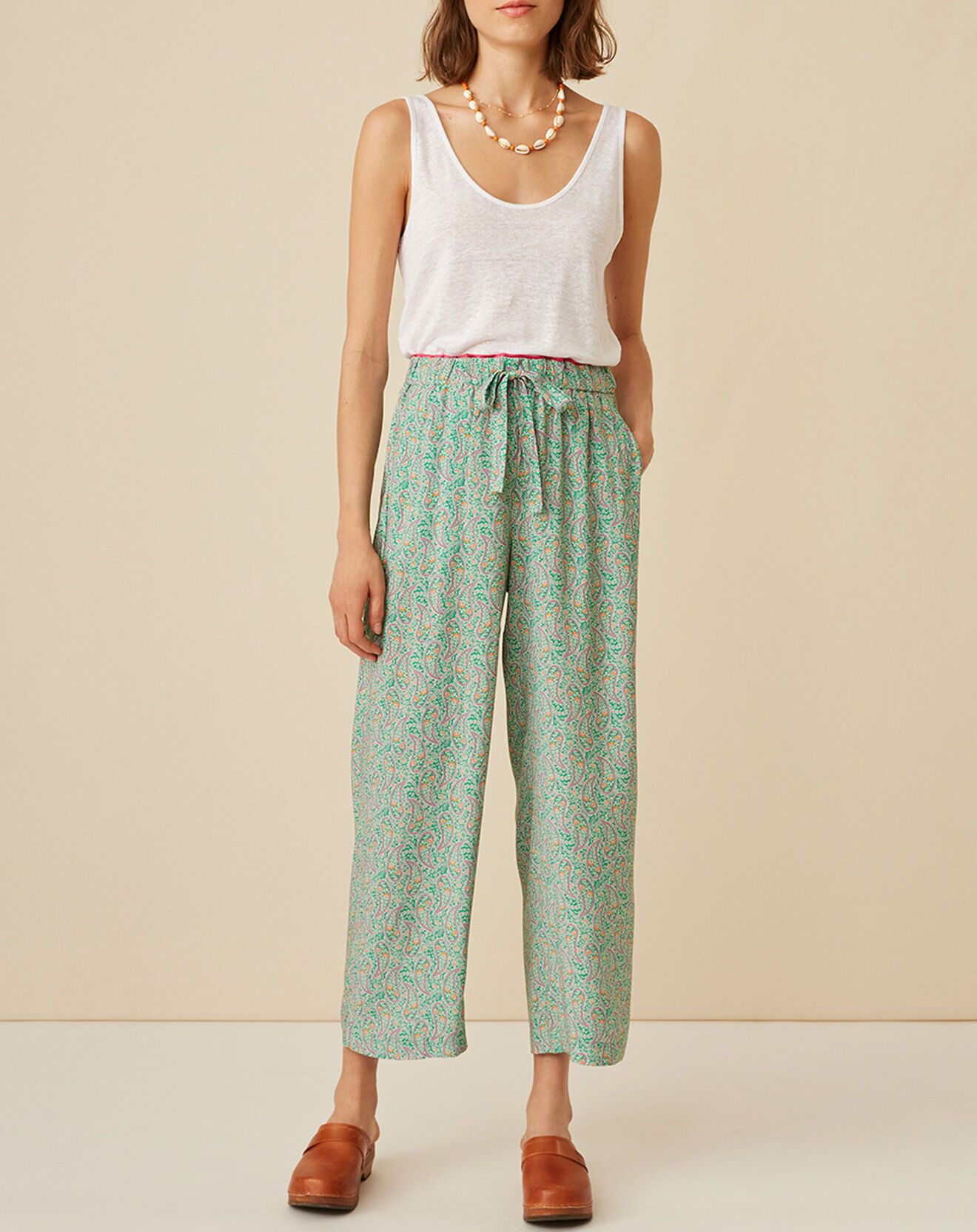 Harris Wilson Pantalon Esteban imprimée cachemire multicolore