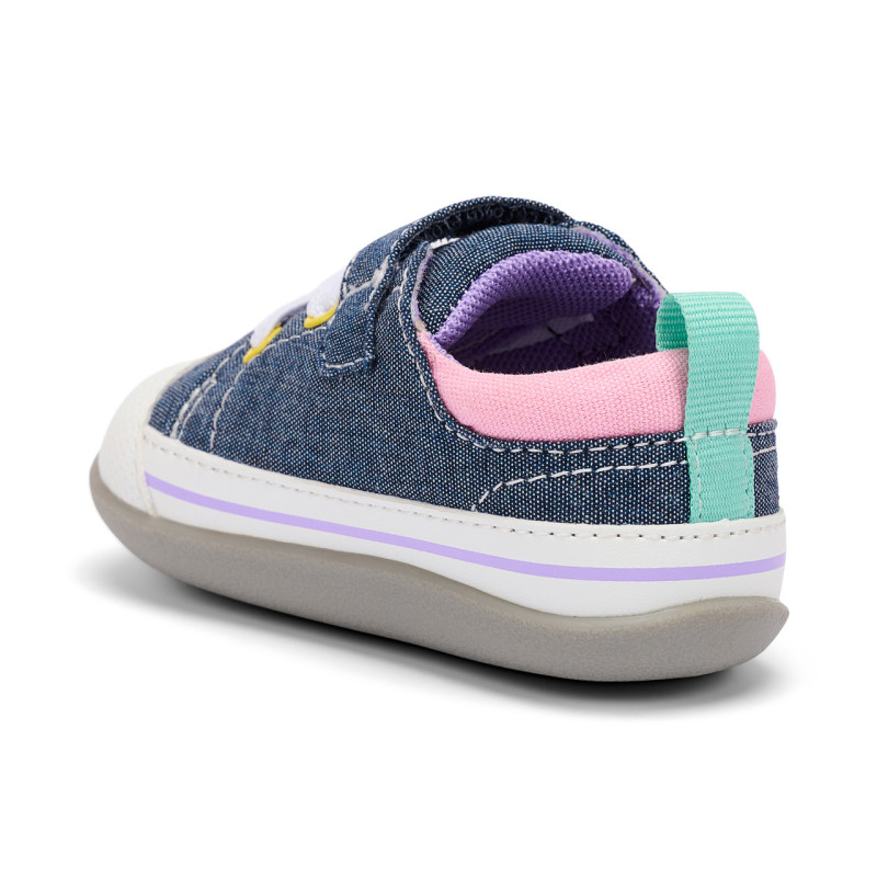 See Kai Run See Kai Run First Walker Stevie Chambray Garden