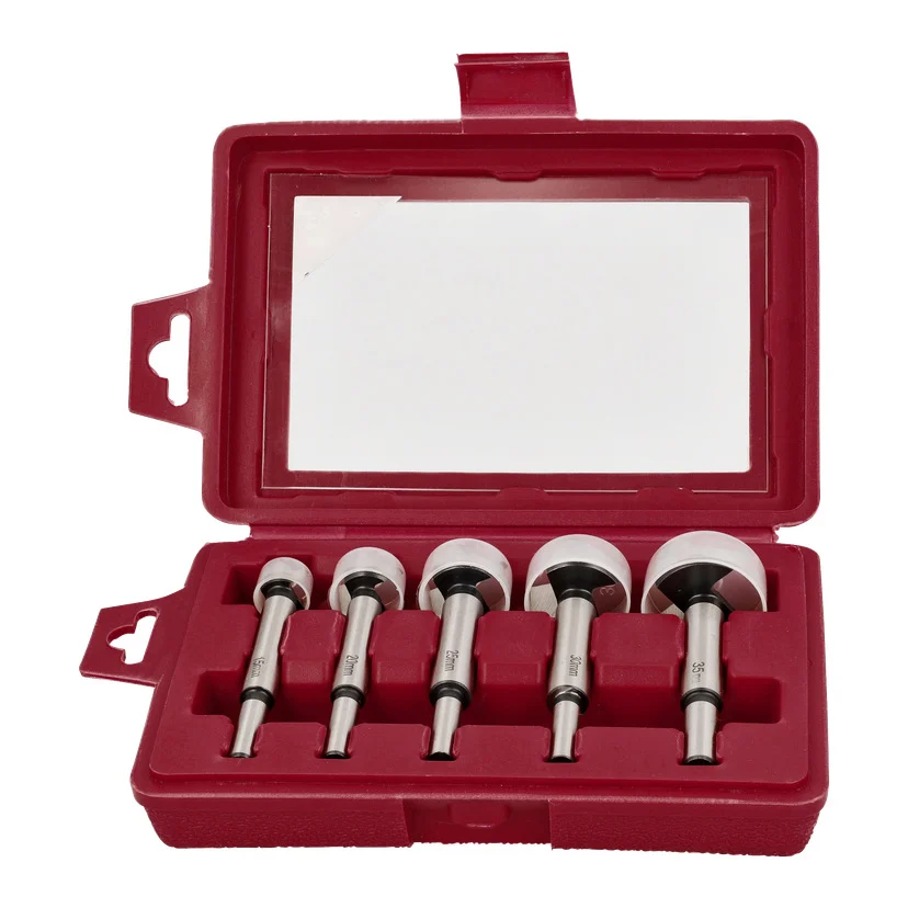 Sylinderborsett 5 deler Ø15 mm / Ø20 mm / Ø25 mm / Ø30 mm / Ø35 mm