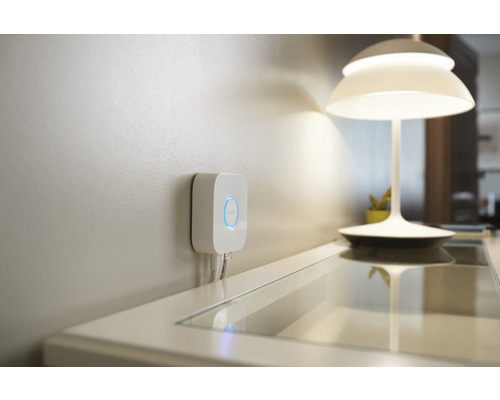Philips Hue Bridge controlecentrum, wit, geschikt voor maximaal 50 lampen + accessoires - Compatibel met SMART HOME van Hornbach