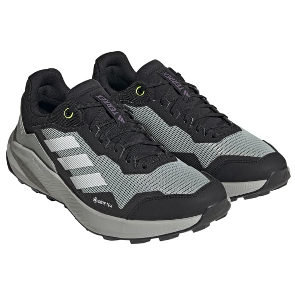 Chaussure trail ADIDAS TERREX TRAILRIDER GORE-TEX WONDER SILVER/CRYSTAL WHITE/DGH SOLID GREY