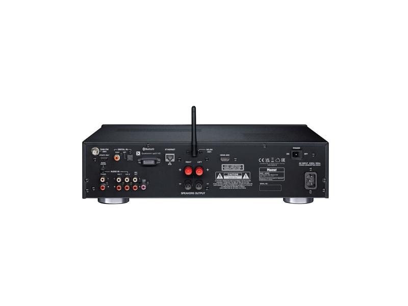 Magnat Stereo-Receiver MC 400 Schwarz High-End Stereo Netzwerk/CD/DAB -Receiver mit 200 Watt Maximal-Ausgangsleistung in Hi-Res Qualität