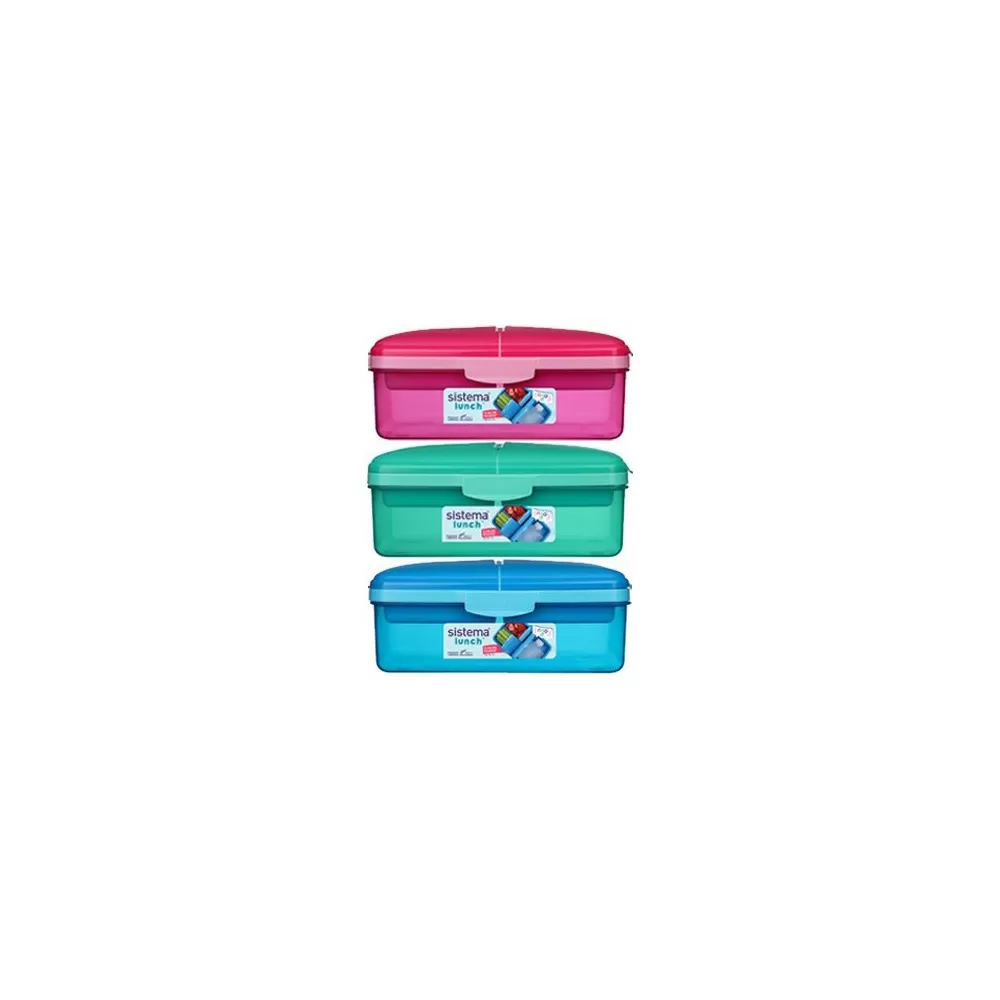 Sistema Slimline Quaddie Lunchbox 1.5 L