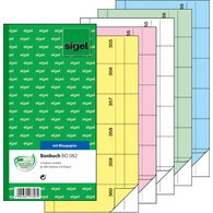 Bloc de bons 'Carnet de bons', 105 x 200 mm, assorti