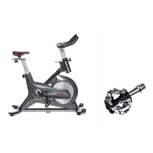 Bicicleta ergométrica Salter PT 1890 + pedais Eltin