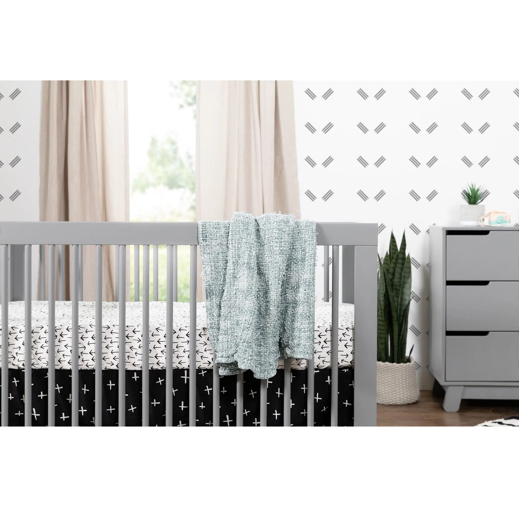 Babyletto Couchette Convertible 3 en 1 Hudson - Gris