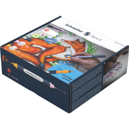 Schneider Paint-It 040 Twinmarker Set komplett (72teilig) Twinmarker