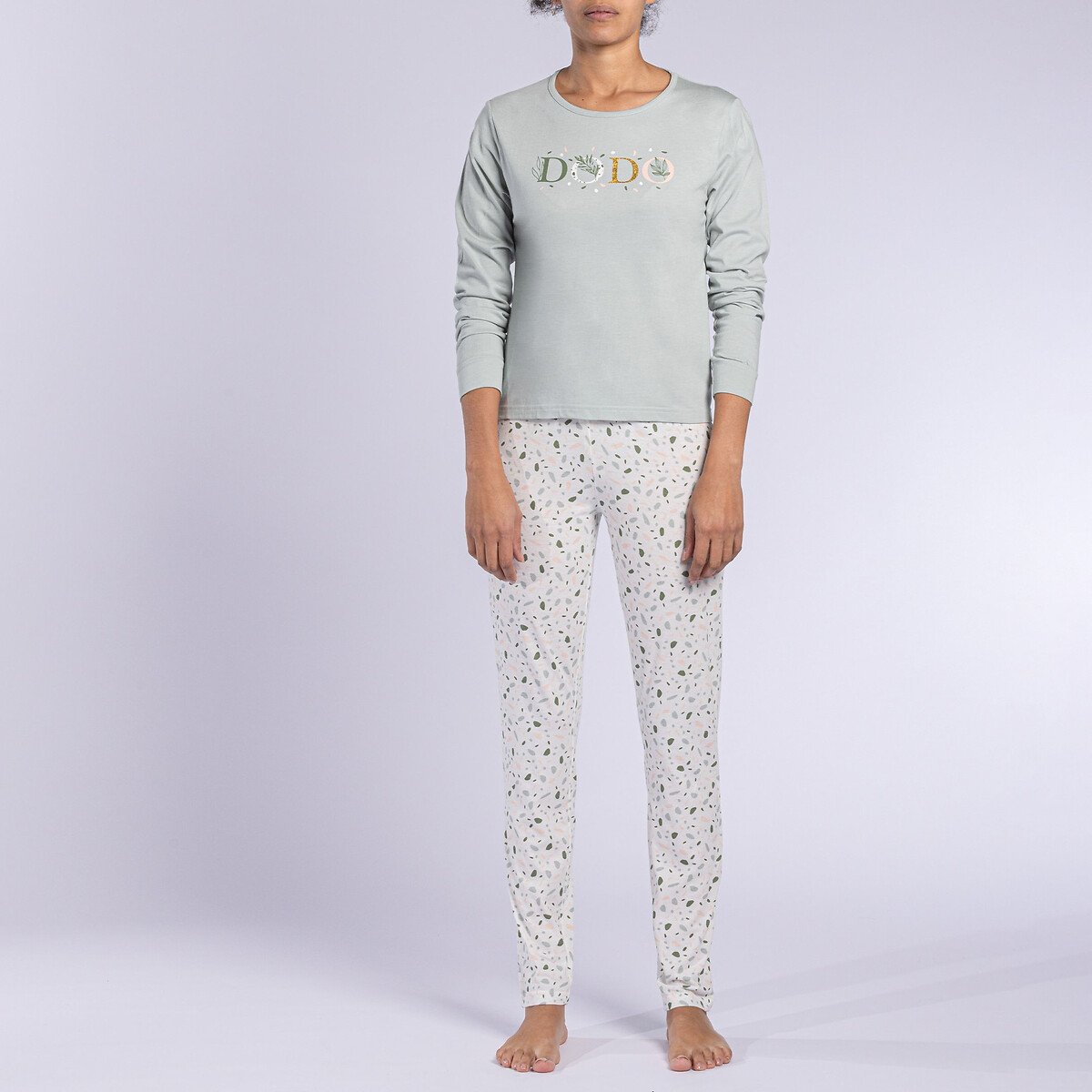 DODO<br>Pijama de malha de manga comprida, Terre