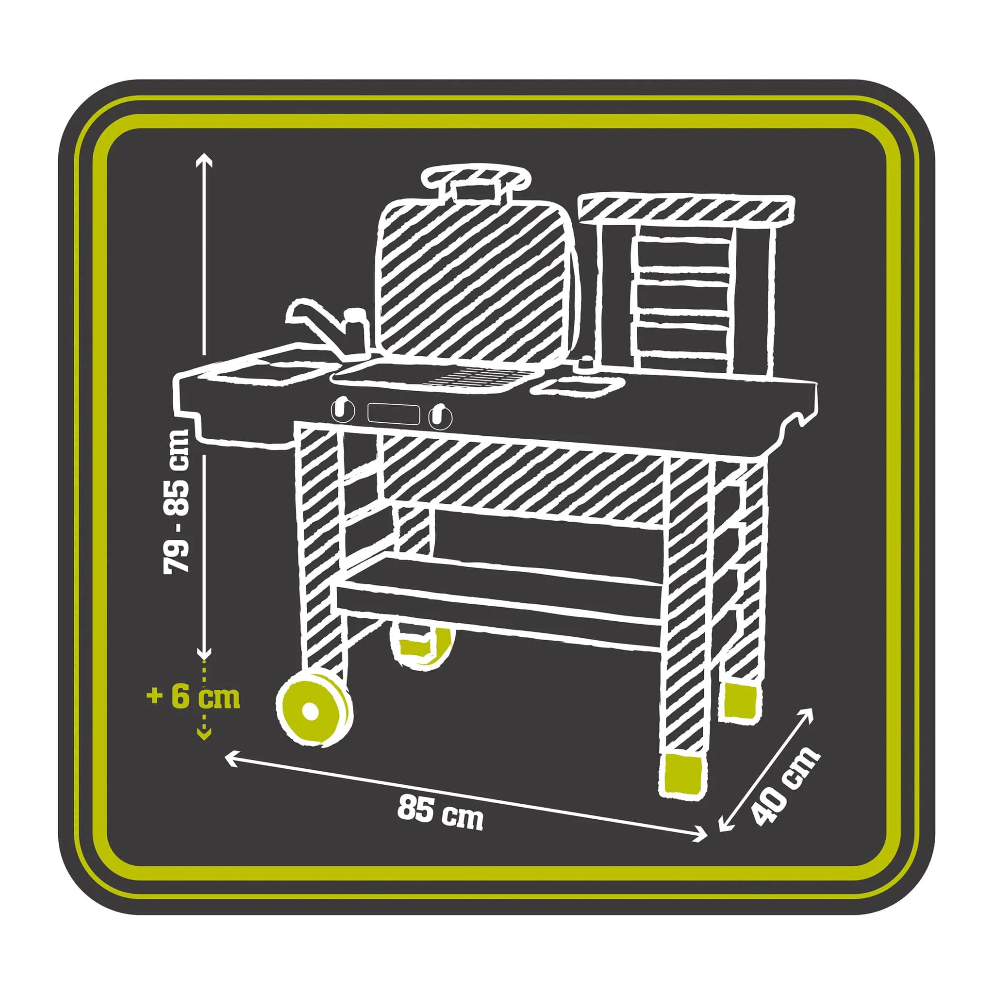 Smoby Cuisine d'Extérieur BBQ