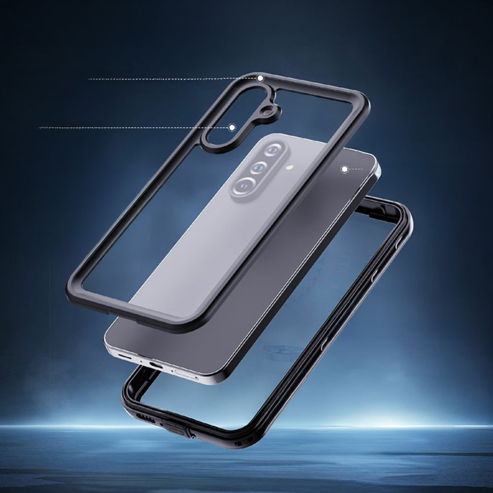 Samsung Galaxy A36 Wasserfeste Outdoor Schutz Hülle (IP68) - Schwarz