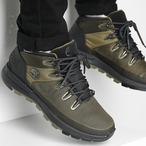 Boots Sprint Trekker Mid Waterproof A5NFK Olive Mesh